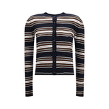 Gilet en soie bleu Max Mara