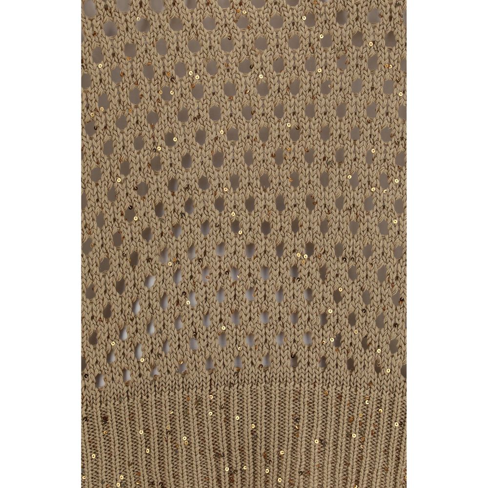 Sweat-shirt Max Mara en coton beige