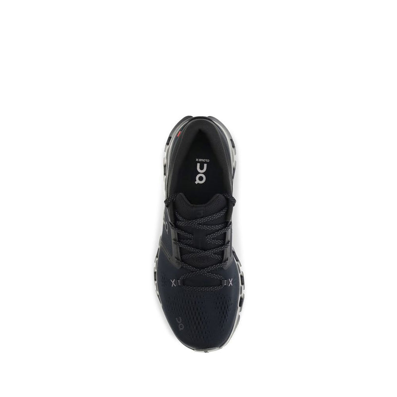 ON Black Fabric Athletic Sneakers