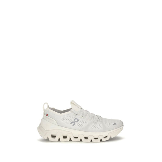 ON White Fabric Athletic Sneakers