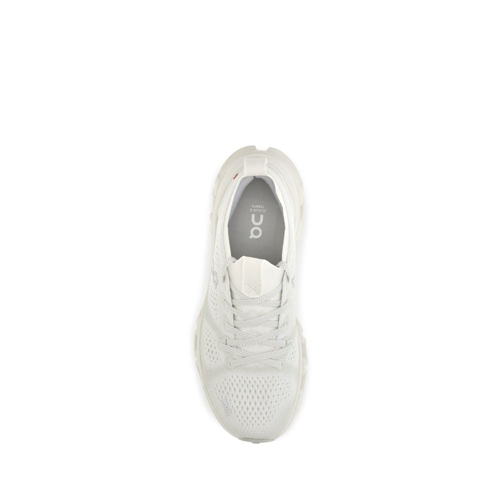 SUR Baskets athlétiques en tissu blanc