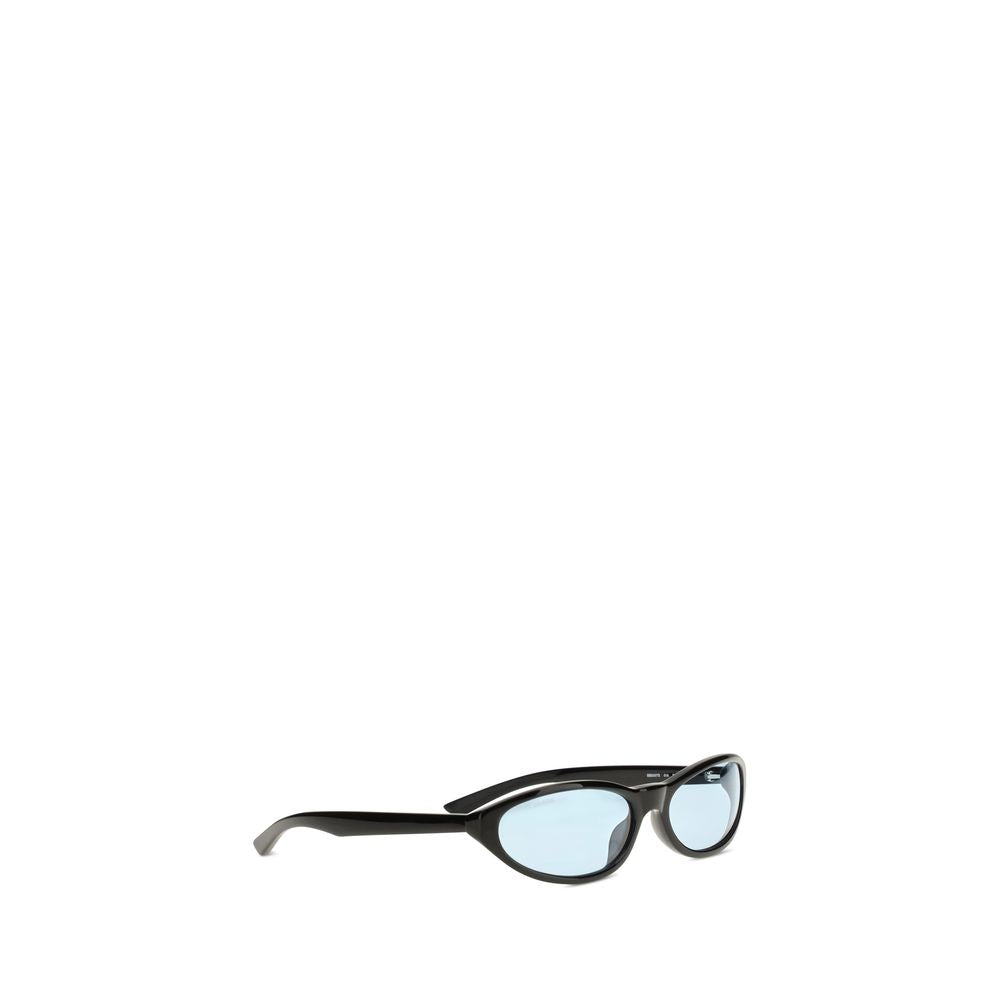 Lunettes de soleil Balenciaga noires en acétate