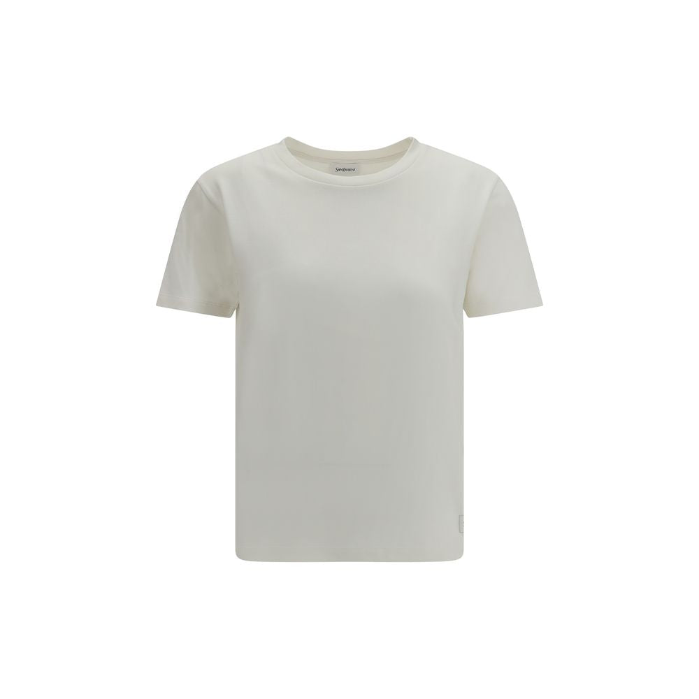 T-shirt Saint Laurent en coton blanc