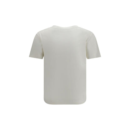 Saint Laurent White Cotton T-Shirt
