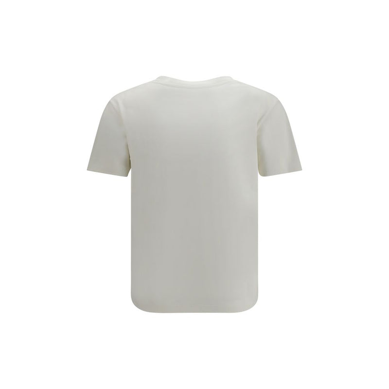 Saint Laurent White Cotton T-Shirt