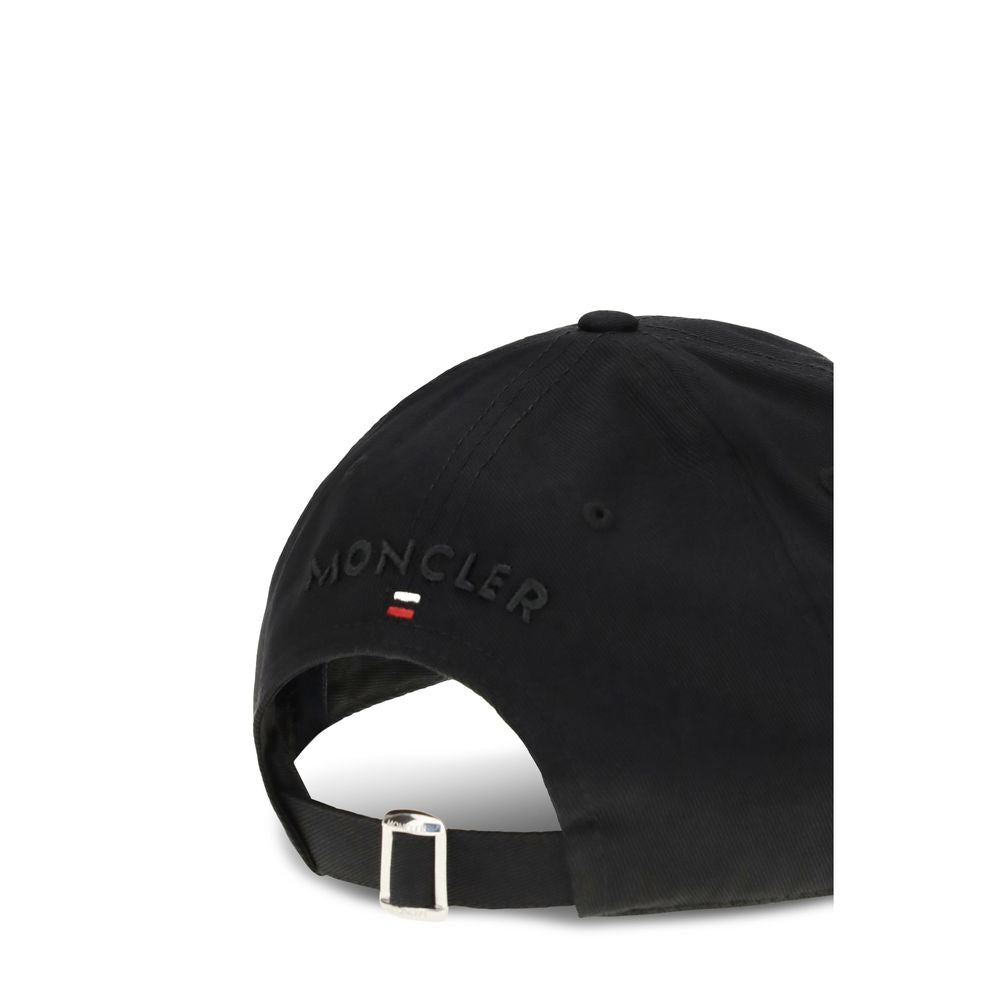 Casquette Moncler en coton noir