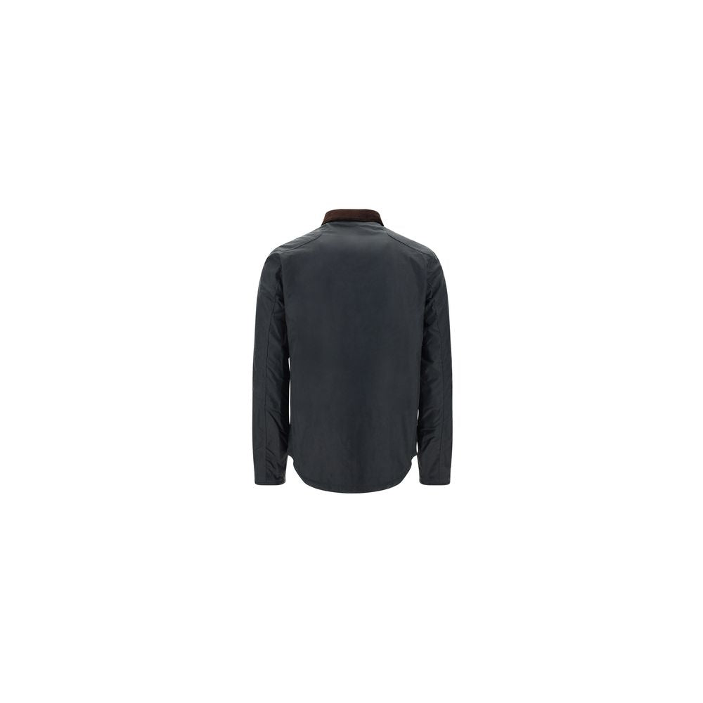 Veste Barbour longue en coton noir