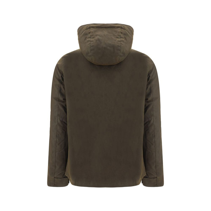 Barbour Bicolor Cotton Full-Length Jacket