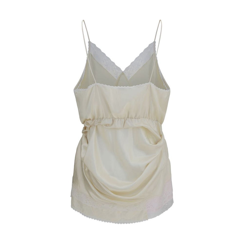 Magda Butrym Beige Viscose Cocktail Dress