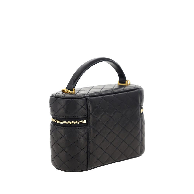 Saint Laurent Black Calf Leather Bos Taurus Shoulder Bag