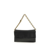 Sac à main Gucci en cuir de veau noir Bos Taurus