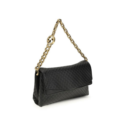 Gucci Black Calf Leather Bos Taurus Handbag