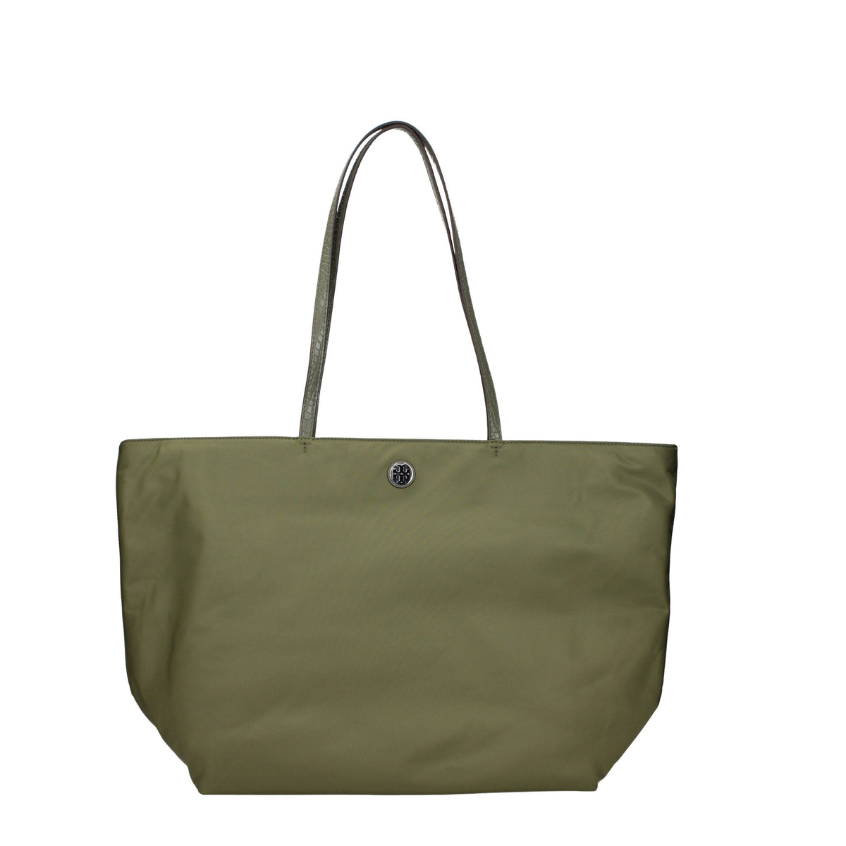 Sac à bandoulière en tissu vert Tory Burch