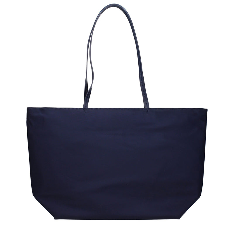 Tory Burch Blue Fabric Shoulder Bag