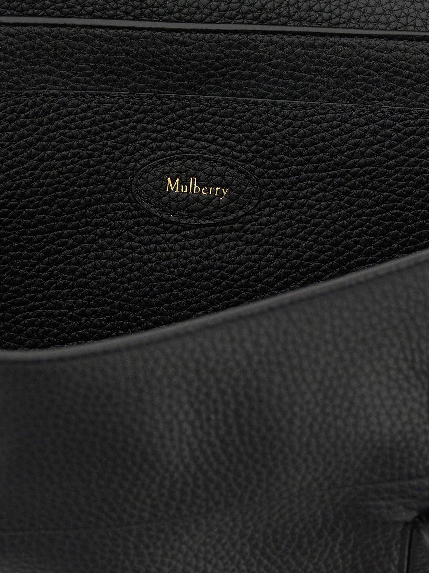Mulberry Black Calfskin Shoulder Bag