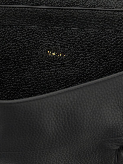 Mulberry Black Calfskin Shoulder Bag
