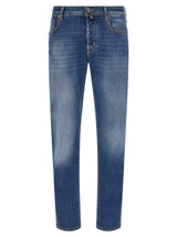 Jean droit en coton bleu Jacob Cohen