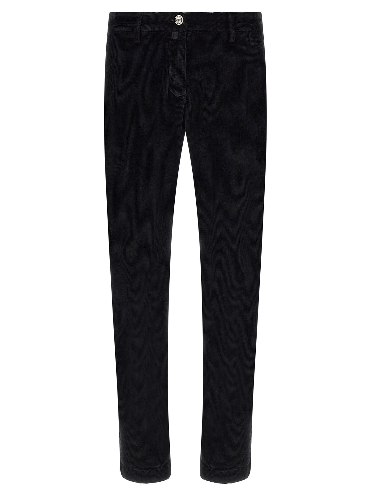 Pantalon chino en coton noir Jacob Cohen