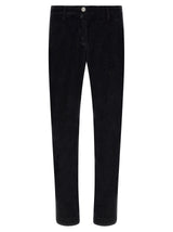 Pantalon chino en coton noir Jacob Cohen