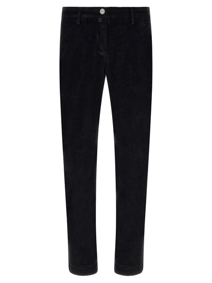 Jacob Cohen Black Cotton Chino Pants