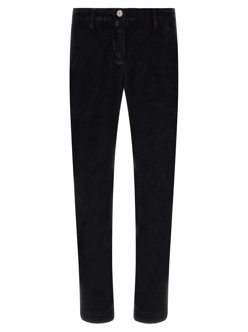 Jacob Cohen Black Cotton Chino Pants