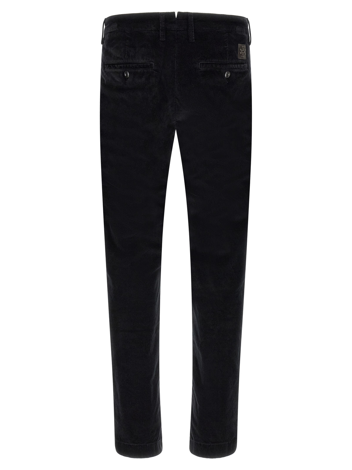 Pantalon chino en coton noir Jacob Cohen