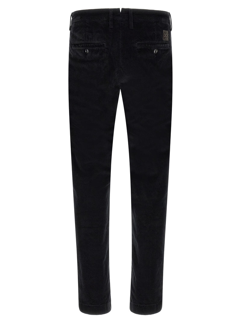 Jacob Cohen Black Cotton Chino Pants