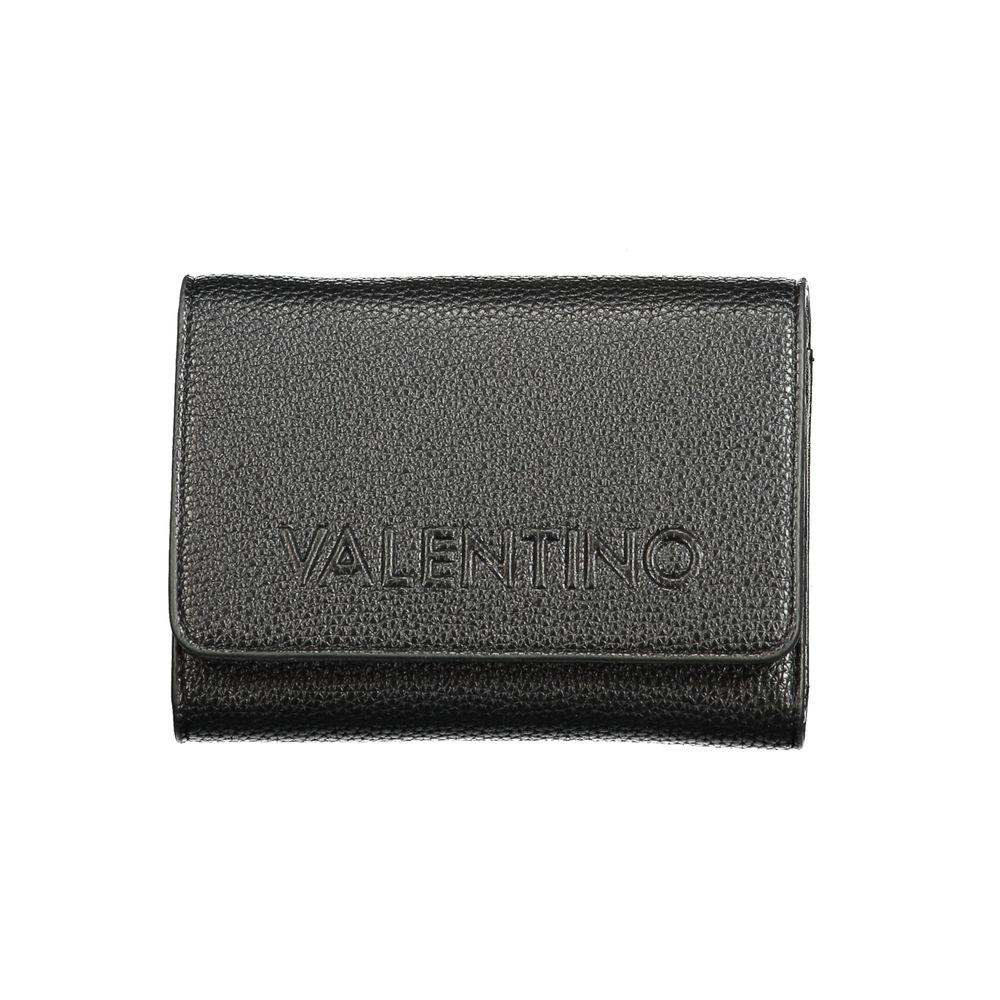 Portefeuille femme Mario Valentino en polyuréthane noir