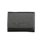 Mario Valentino Black Polyurethane Women's Wallet