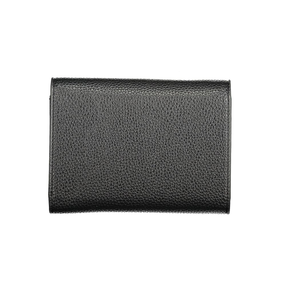 Portefeuille femme Mario Valentino en polyuréthane noir