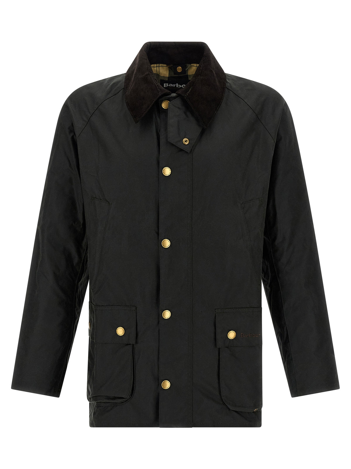 Blouson Barbour bicolore en coton