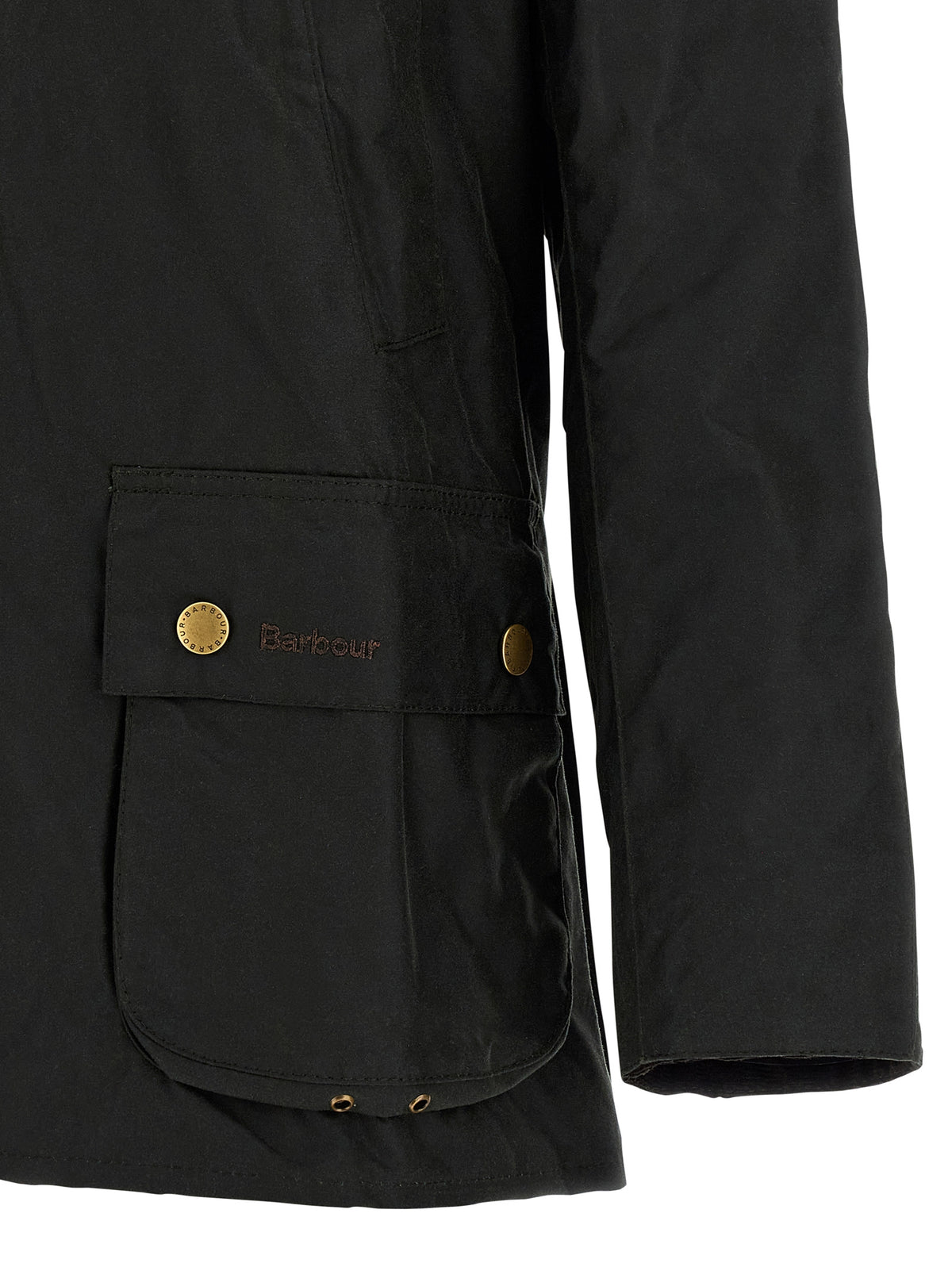 Blouson Barbour bicolore en coton