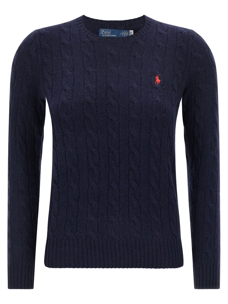 Polo Ralph Lauren Blue Wool Cardigan