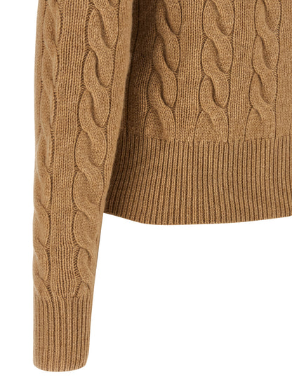 Polo Ralph Lauren Beige Wool Cardigan