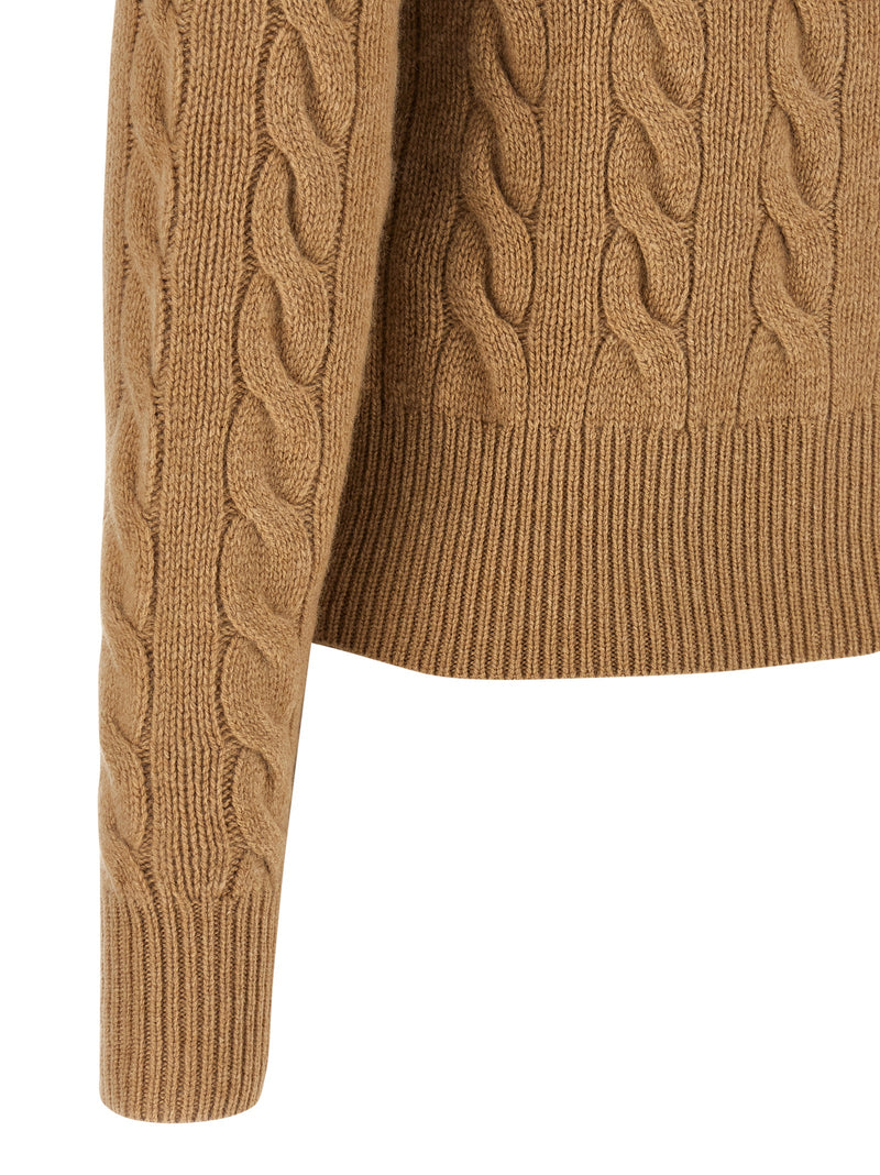 Polo Ralph Lauren Beige Wool Cardigan