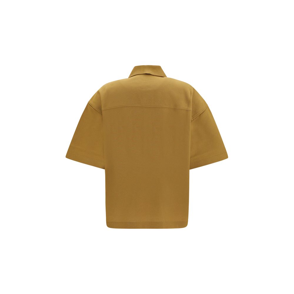 Polo en coton bicolore Saint Laurent