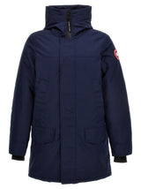 Parka en polyester bleu Canada Goose