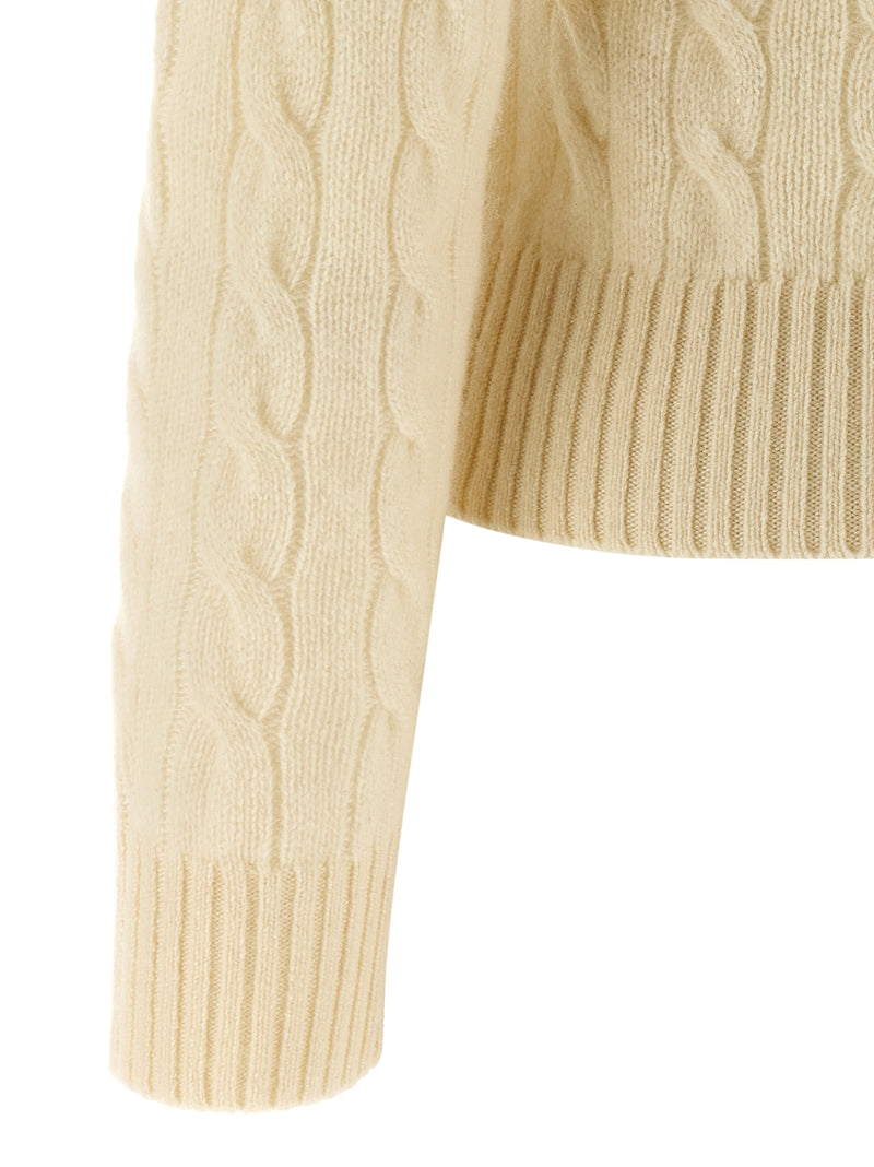 Polo Ralph Lauren White Wool Polo Shirt
