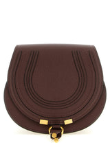 Sac bandoulière Chloé en cuir de veau marron