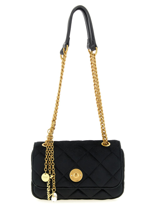 Twinset Black Polyester Crossbody Bag