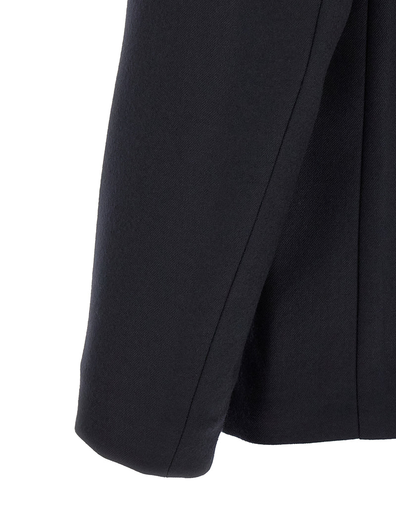 Maison Margiela Blue Virgin Wool Blazer