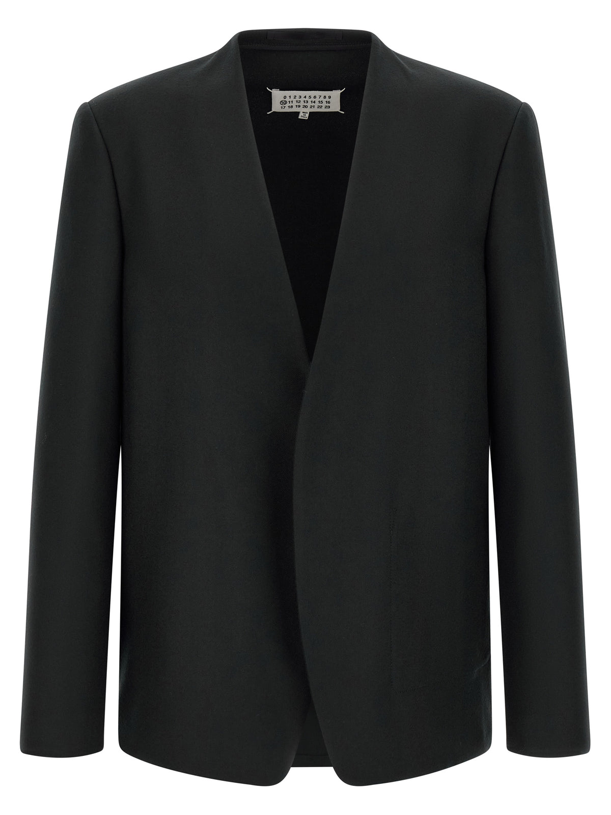 Blazer Maison Margiela en Laine Vierge Noir