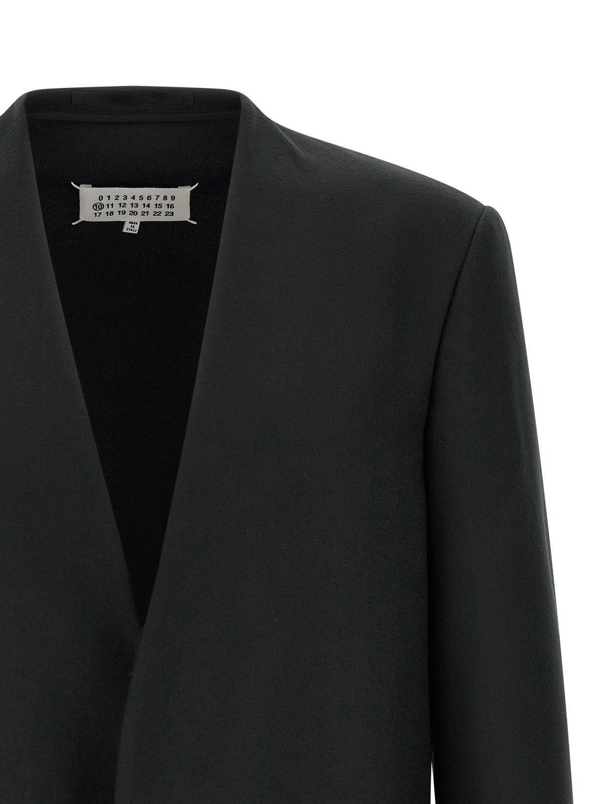 Blazer Maison Margiela en Laine Vierge Noir