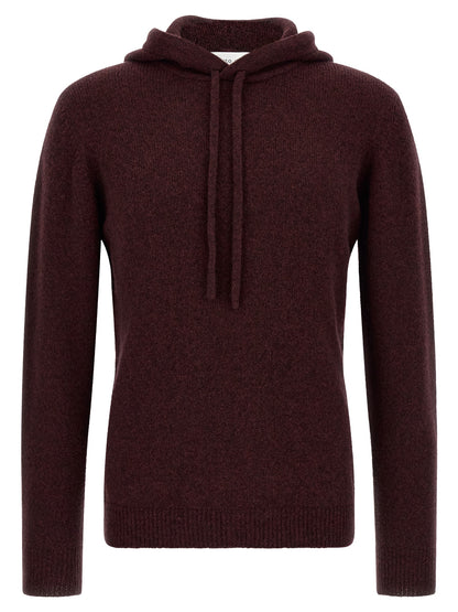 Roberto Collina Bordeaux Wool Cardigan