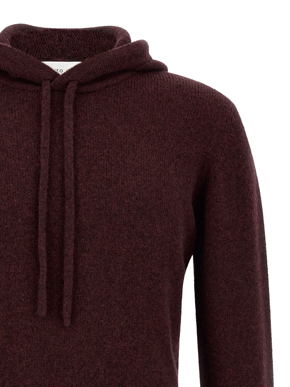 Gilet en laine bordeaux Roberto Collina