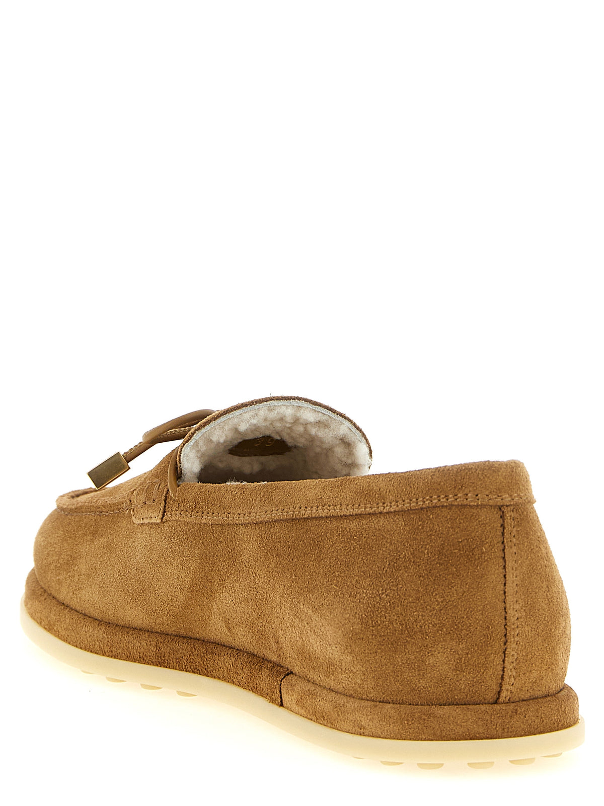 Mocassins Tod's en veau lisse beige