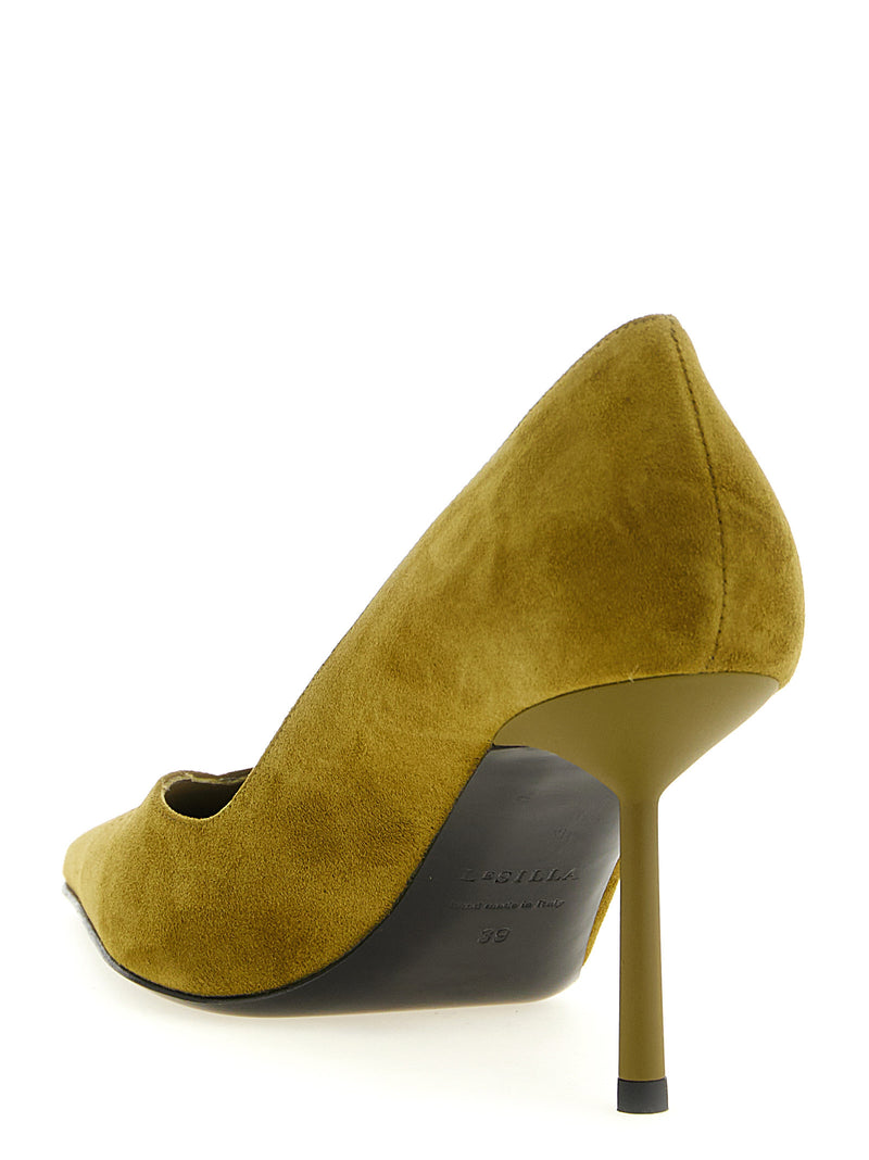 LE SILLA Bicolor Lambskin High Heel Pumps