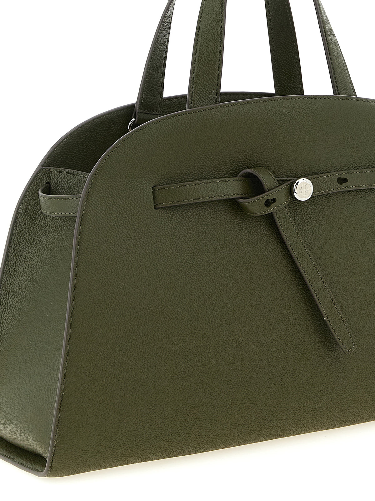 Sac à main bicolore en cuir de vachette Tory Burch
