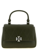 Sac à main bicolore en cuir de vachette Tory Burch