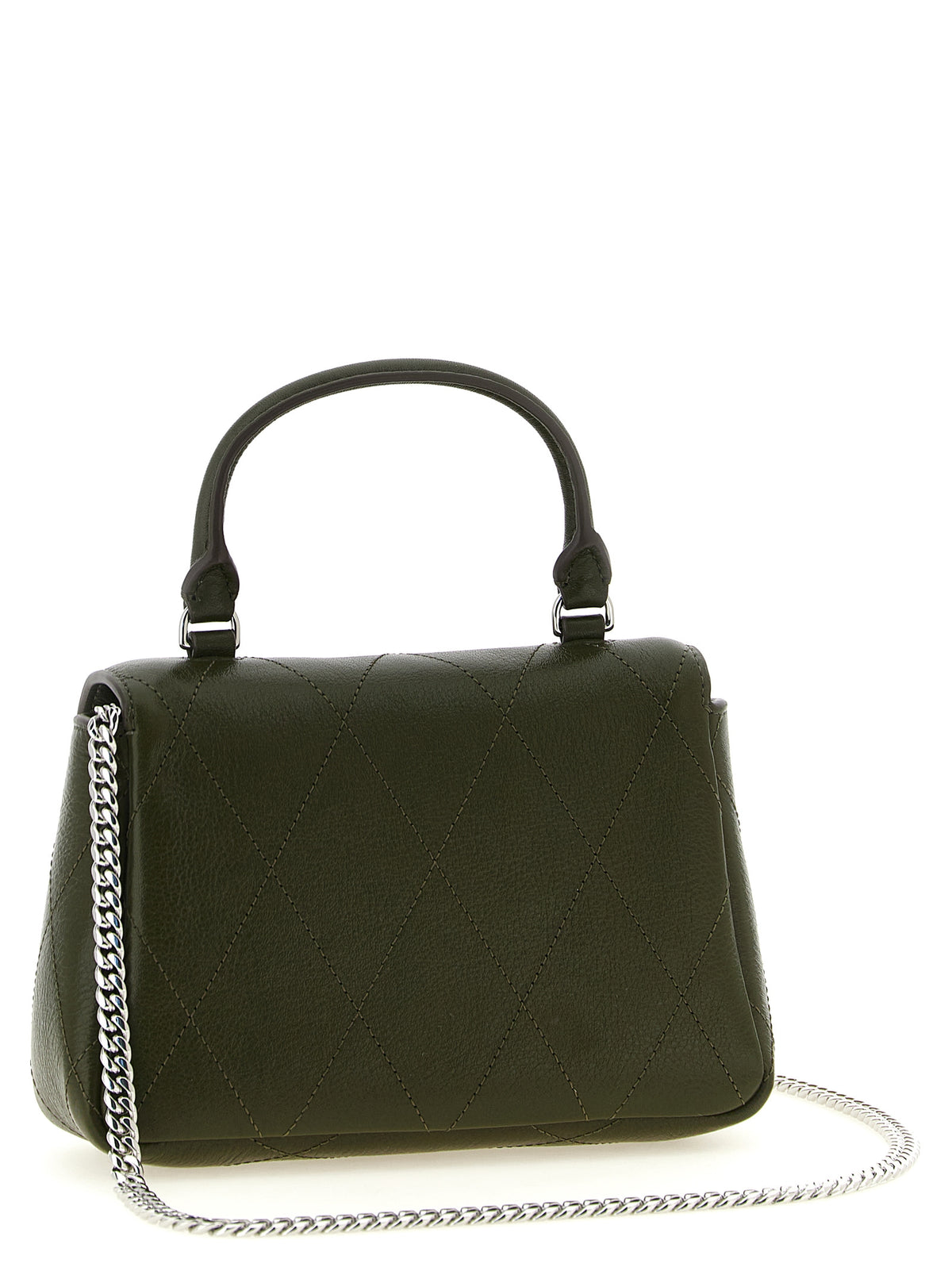 Sac à main bicolore en cuir de vachette Tory Burch